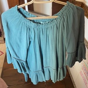 Off the shoulder blouse
